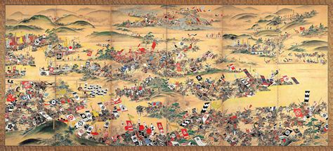 Sekigahara-slaget; en vändpunkt i Japans historia som förde Tokugawa Ieyasu till makten och inledde Edoperioden.